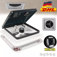 Wohnmobildach Abluftventilator 36*36 Lüfter Dachlüftung Entlüftung Luke Fenster