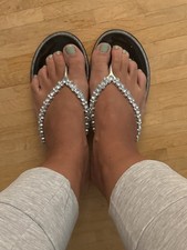 Adiletten Adidas Hausschuhe Sneaker 42 gebraucht gerne getragen Sammler Barfuß