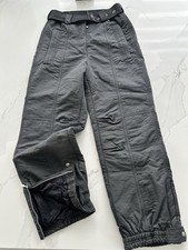 MÄSER Vintage Ski Hose Thermo wasserabweisend wärmend Gr. 38 grau Wintersport