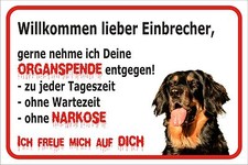 Schild S0371 Vorsicht Hovawart