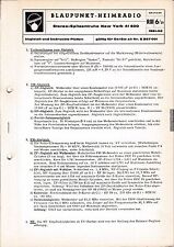 Service Manual-Anleitung für Blaupunkt New York 41400 