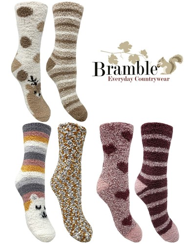 Brombeer kuschelsocken - brombeer,