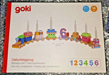 Goki Holz Geburtstagszug - 1-6