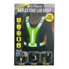 LED Sicherheitsweste USB 360°