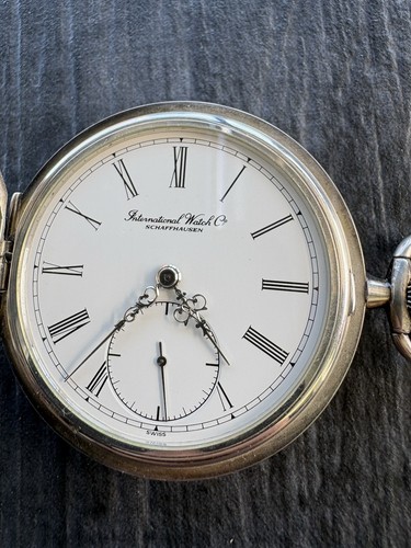 Iwc taschenuhr silber 925 - taschenuhr,