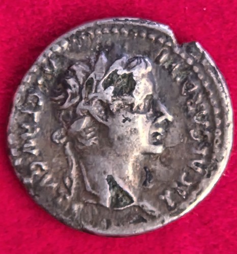 Tiberius fourrée denar - fourrée, 36-37