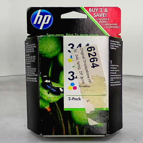 Tinte inkl druckkopf 344 - tinte,