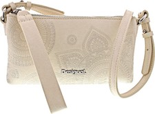 Desigual Dejavu Dortmund Baby Damen Tasche/Geldbeutel weiss