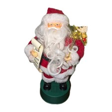 USA Rarität Beweglicher weihnachtsmann Licht Bewegung musik Figur Sound Spieluhr