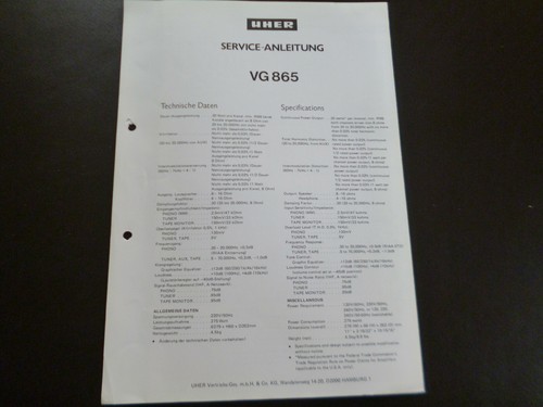 Original service manual - original,