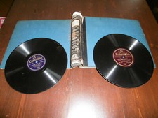 12 VINYL LP 78 UMDREHUNGEN MIT ORCHESTERSAMMLER ZITHER ETC. PHONOGRAPH