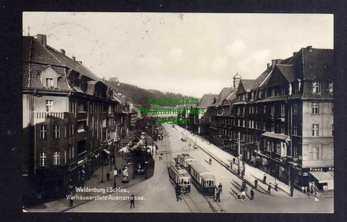 126799 waldenburg schlesien - ak,
