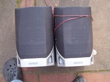 zwei Lautsprecher 8 Ohm/10 W aus altem Quelle-Musikcenter