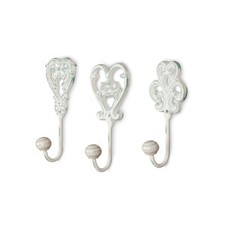 3tlg. Haken Set Wandhaken