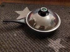 AMC Topf Stiel Pfanne 2,0 L - 24cm Visiothermdeckel - Original - Edelstahl