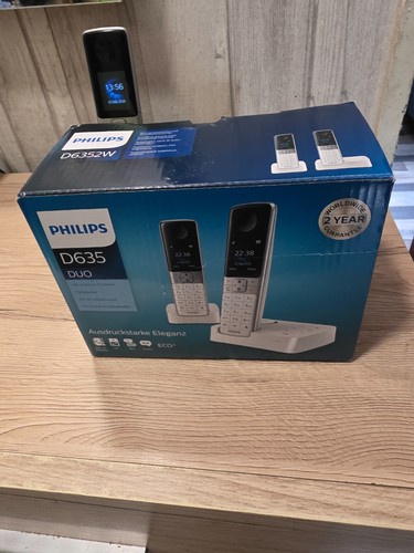 Philips d635 duo telefon 2er - d635,