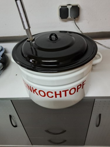 Einkochtopf emailliert 36 - emailliert, ca.
