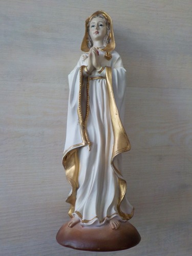 Rosa mystica 20cm statue figur - rosa,