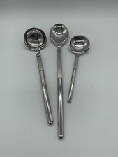 MONO OVAL Vorlegebesteck Saußenlöffel Servierlöffel 18/8 Edelstahl Designbesteck