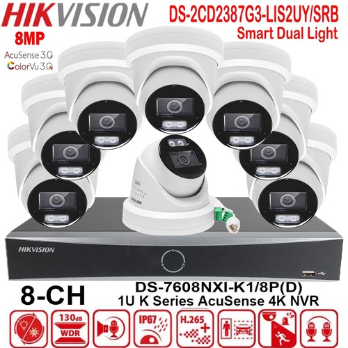 Hikvision 8mp smart hybrid - hikvision,