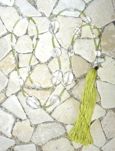 Lange kette flower - -,