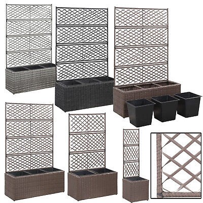 Rattan hochbeet mit - hochbeet,
