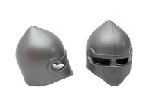 *Playmobil* 2x Helm silber