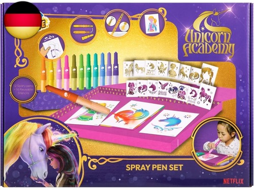 Unicorn academy spray pen set - unicorn,