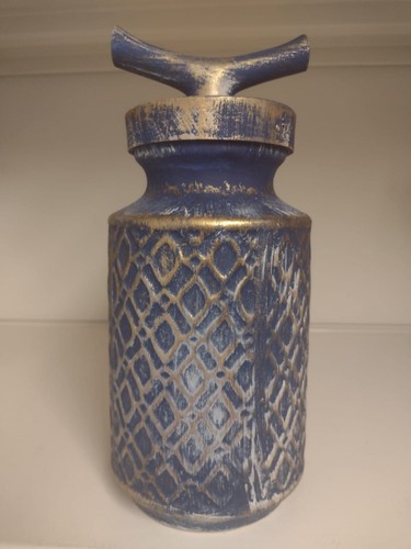 Orientalischer behälter mit - orientalischer,