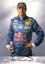 Karl Wendlinger Autogrammkarte