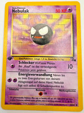 Pokemon Karte TCG Nebulak 33/62 1. Fossil No Holo Rare Vintage EX Deutsch