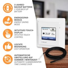 MCD5 OJ Electronics Thermosta Digital Touch elektrische Fußbodenheizung Regler