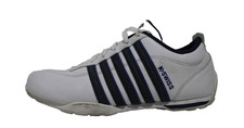K-SWISS Herren  Sneaker Weiß/Blau Gr.45  UK 10,5