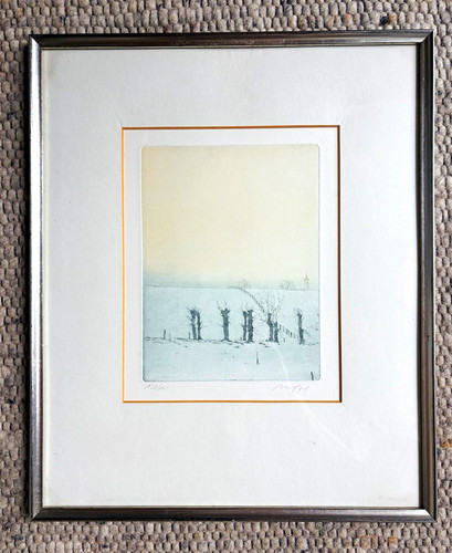 Gerahmter kunstdruck auf - gerahmter,
