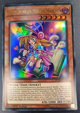 Toon-Dunkles Magier-Mädchen 1. Auflage Neu! Ultra Rare Holo Yugioh Deutsch DUPO