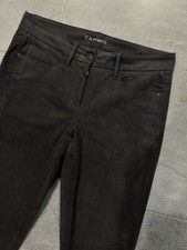 ANGENEHM WEICHE CAMBIO DAMENHOSE PARLA LEDERHOSE LEDEROPTIK  GR.34  GRAU TOP