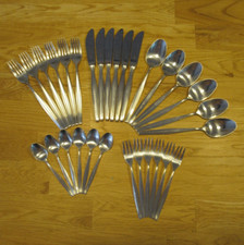 WMF Modell HANNOVER Tafelbesteck 6 Personen 30 Teile 90er versilbert TOP