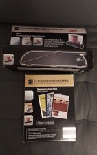 Thermobindegerät A4 mit Starterkit und zusätzlich 50 blaue Thermobindemappen