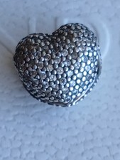 Original Pandora Element, Zirkonia pavée, Herz-Clip, retired