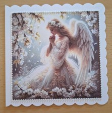 3D-Grusskarte °zauberhafter Engel° Schutzengel Weihnachten Geburtstag NEU