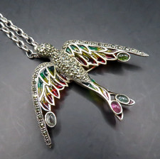 Großer Anhänger Brosche 925