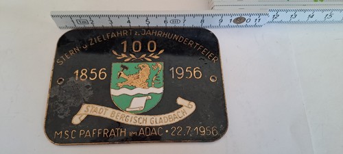 Adac autoplakette 1956 - autoplakette,