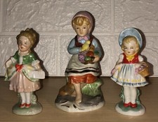 3 hübsche Porzellan-Figuren