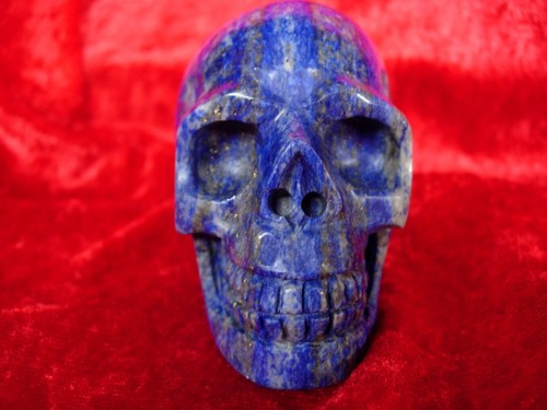 Kristallschädel lapislazuli - kristallschädel,