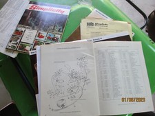 Bedienungsanleitung Betriebsanleitung  Simplicity 728 mit original Prospekt