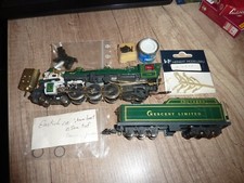 FRANKLIN CRESENT DAMPFLOK GRÜN H0 + WEINERT 8917+ESU V3 + SEUTHE+E_MOTOR + TEILE