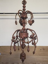 KWO große Leuchterspinne Deckenspinne Leuchter Spinne Olbernhau Erzgebirge 