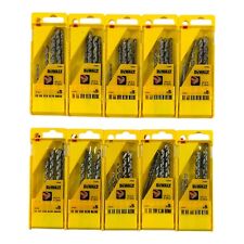 10x DEWALT Steinbohrer-Set DT6952 5-teilig Ø 4, 5, 6, 8, 10 mm Beton Mauerwerk