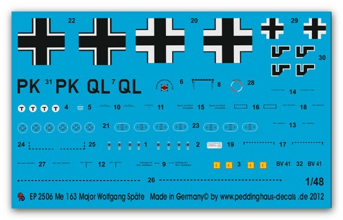 Peddinghaus decals 2506 - peddinghaus-decals,