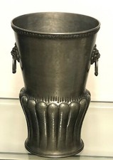 Antik Zinn Löwenkopf Henkel